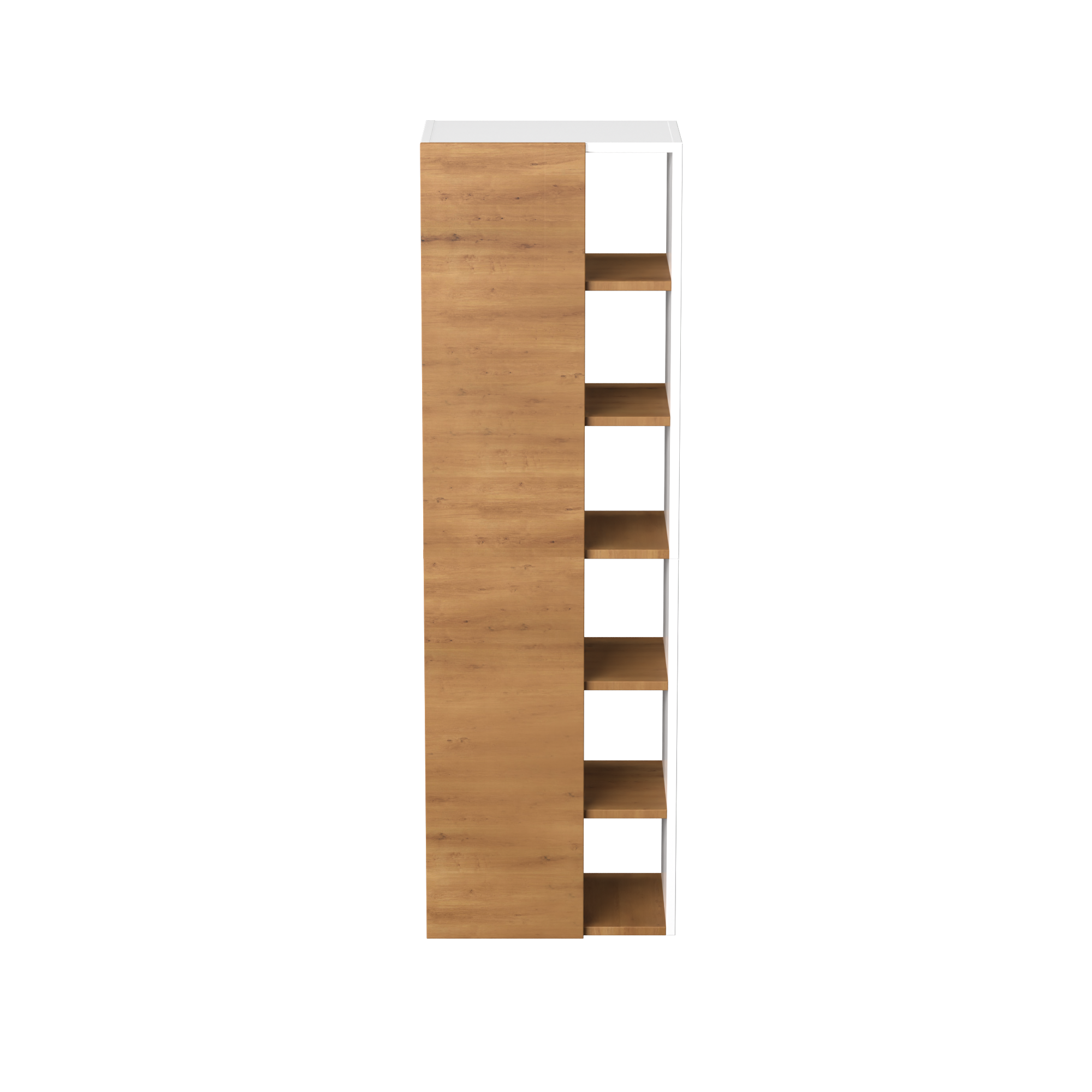 Garlivo Badezimmerschrank GLC 1 Eiche mit Fächern