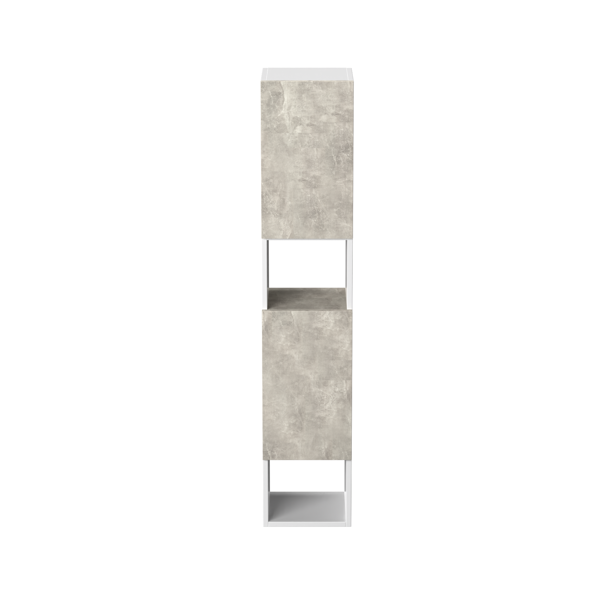 Garlivo Badezimmerschrank GLC 2 Beton mit Fächern