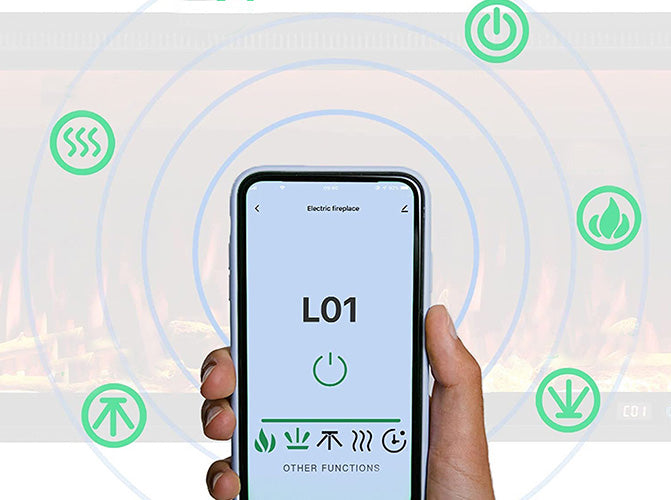 Garlivo Smart Wall Elektrokamineinsatz