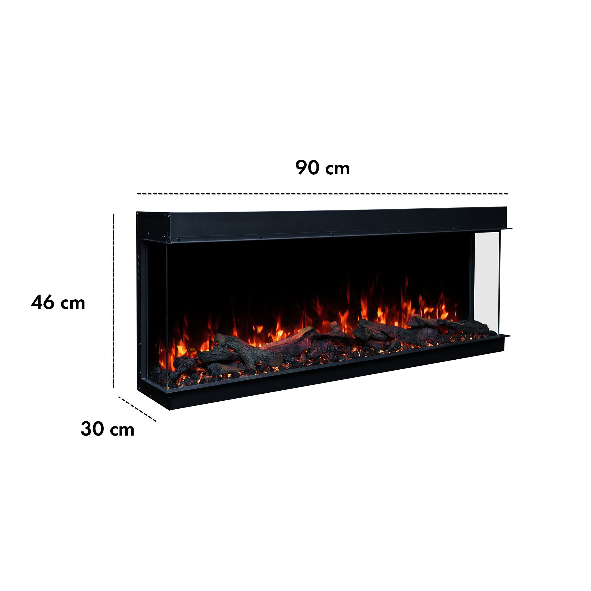 Garlivo Insert 3D Elektrokamineinsatz