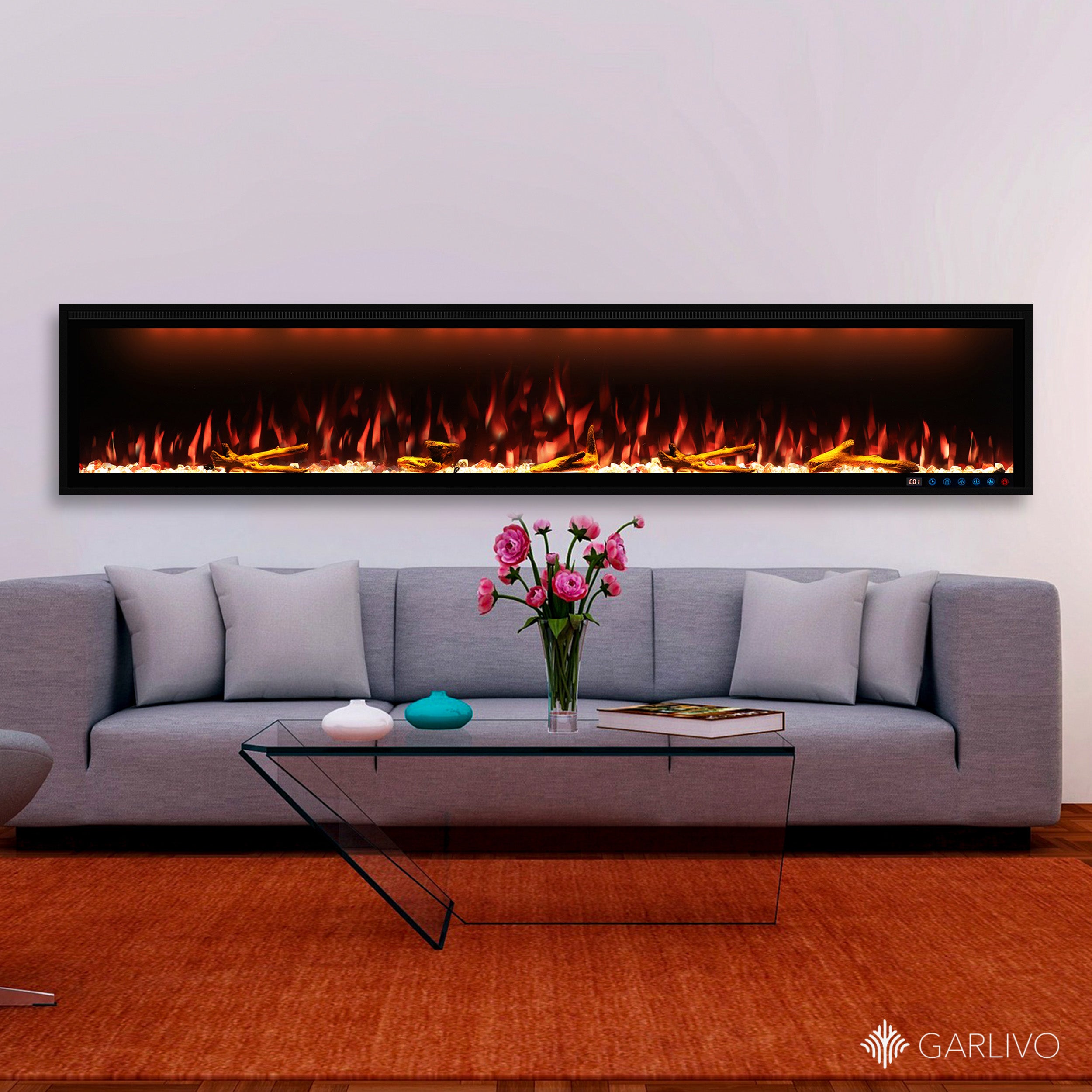 Garlivo Smart Wall Elektrokamineinsatz