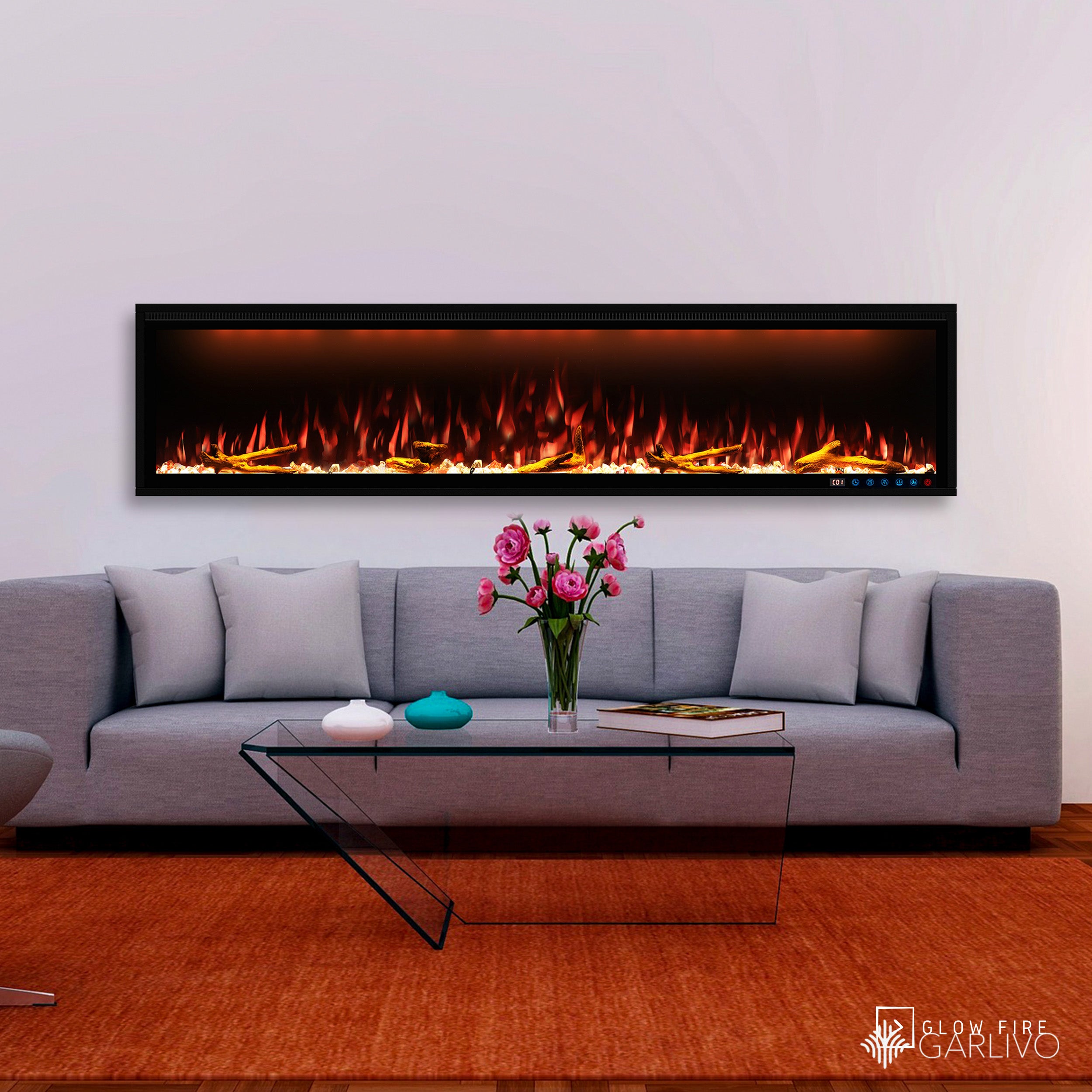 Garlivo Smart Wall Elektrokamineinsatz