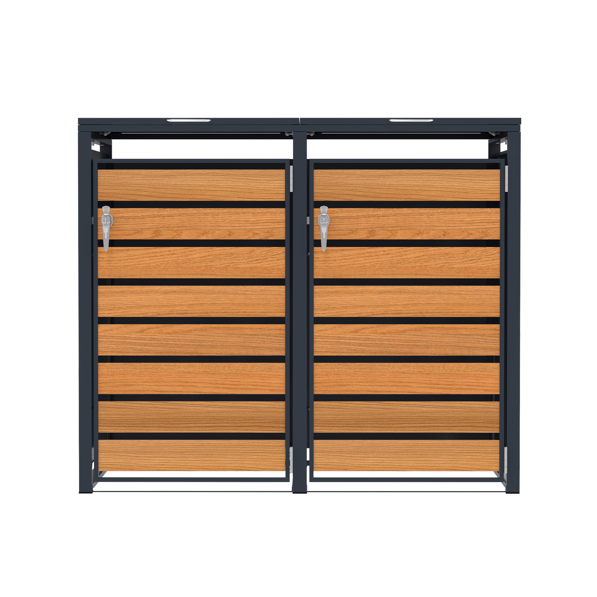 Garlivo Azalee 2er Mülltonnenbox