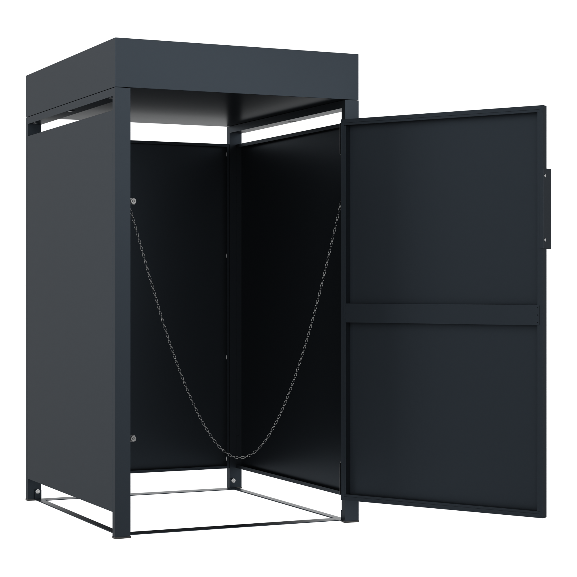 Garlivo Blaustern 1er Mülltonnenbox