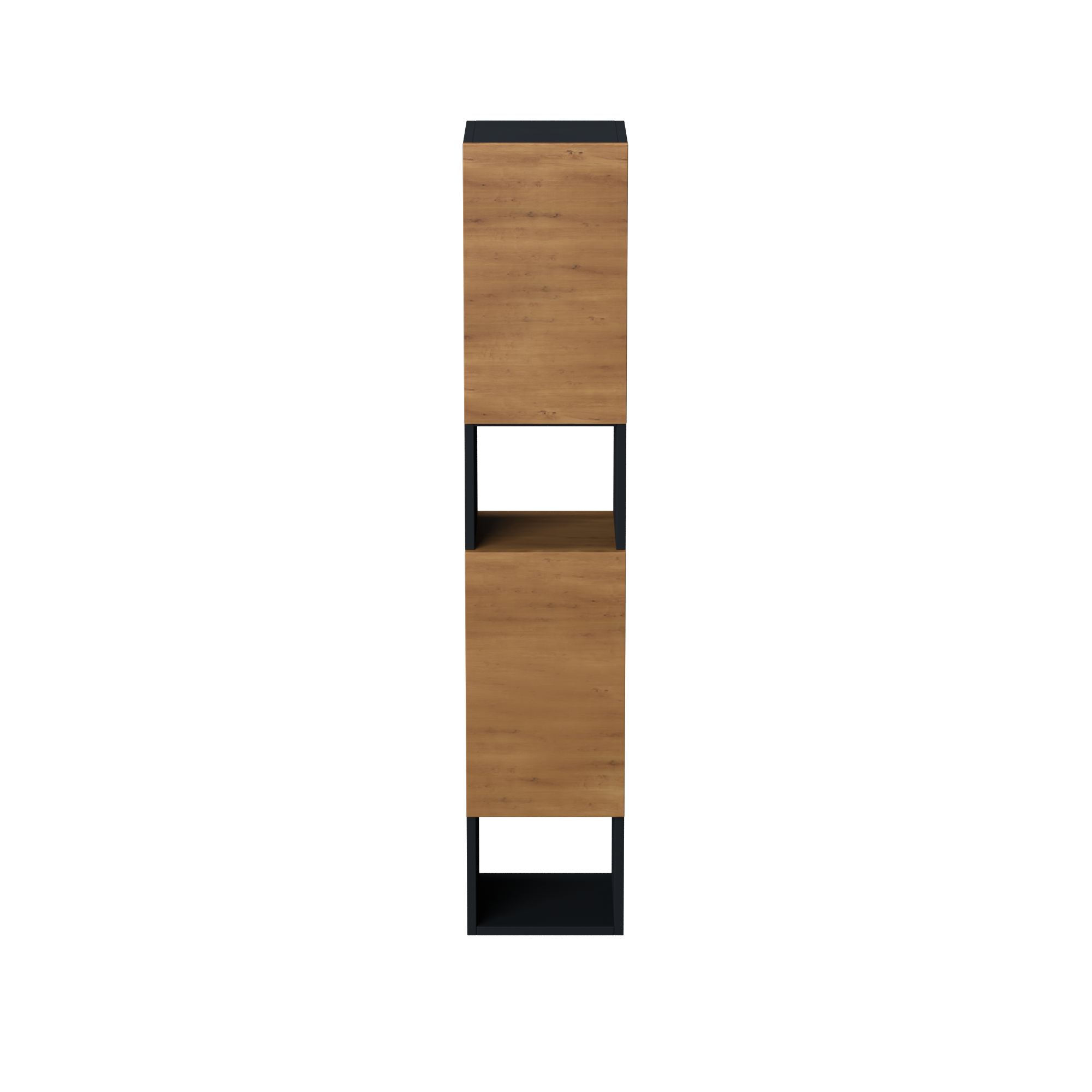 Garlivo Badezimmerschrank GLC 2 Eiche mit Fächern