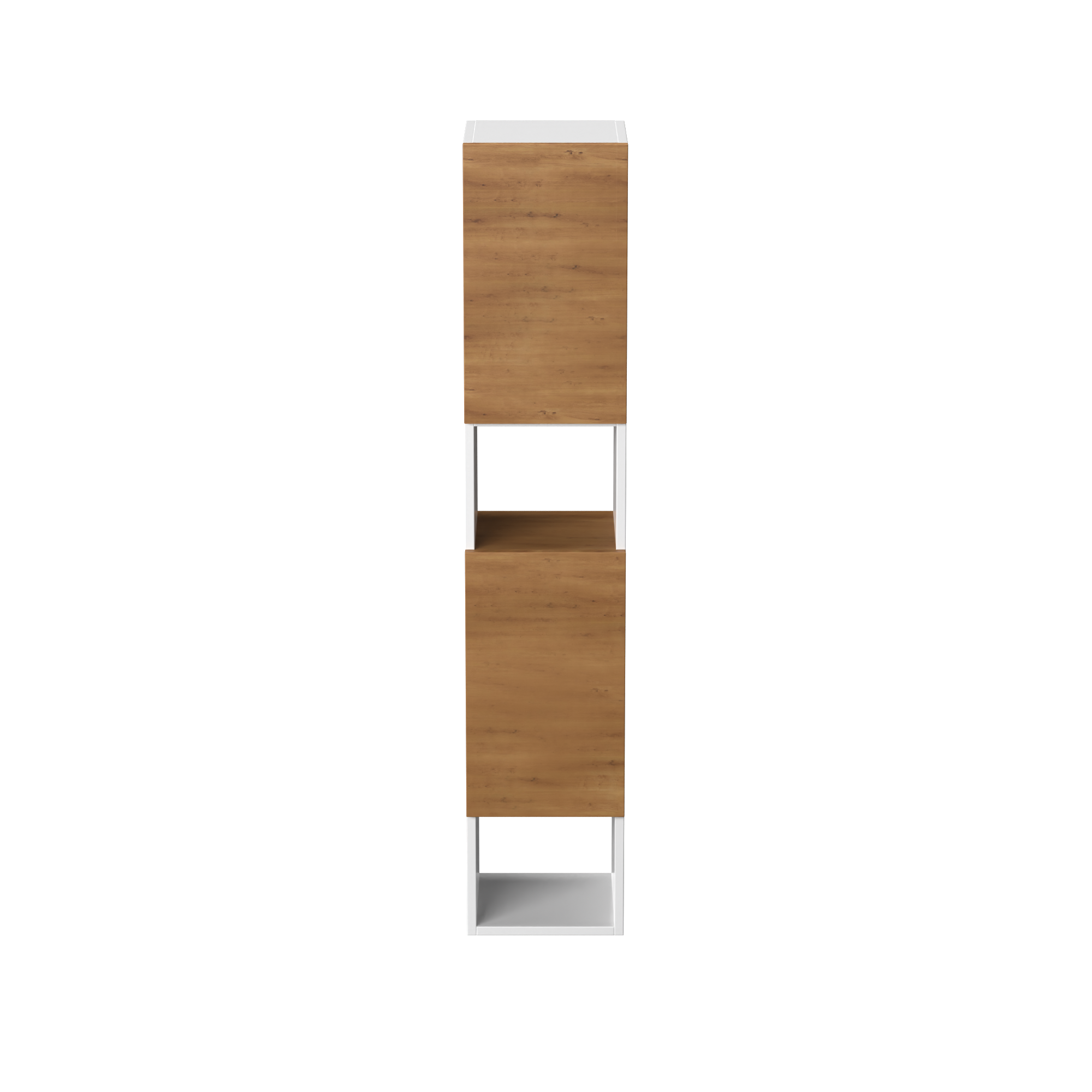 Garlivo Badezimmerschrank GLC 2 Eiche mit Fächern