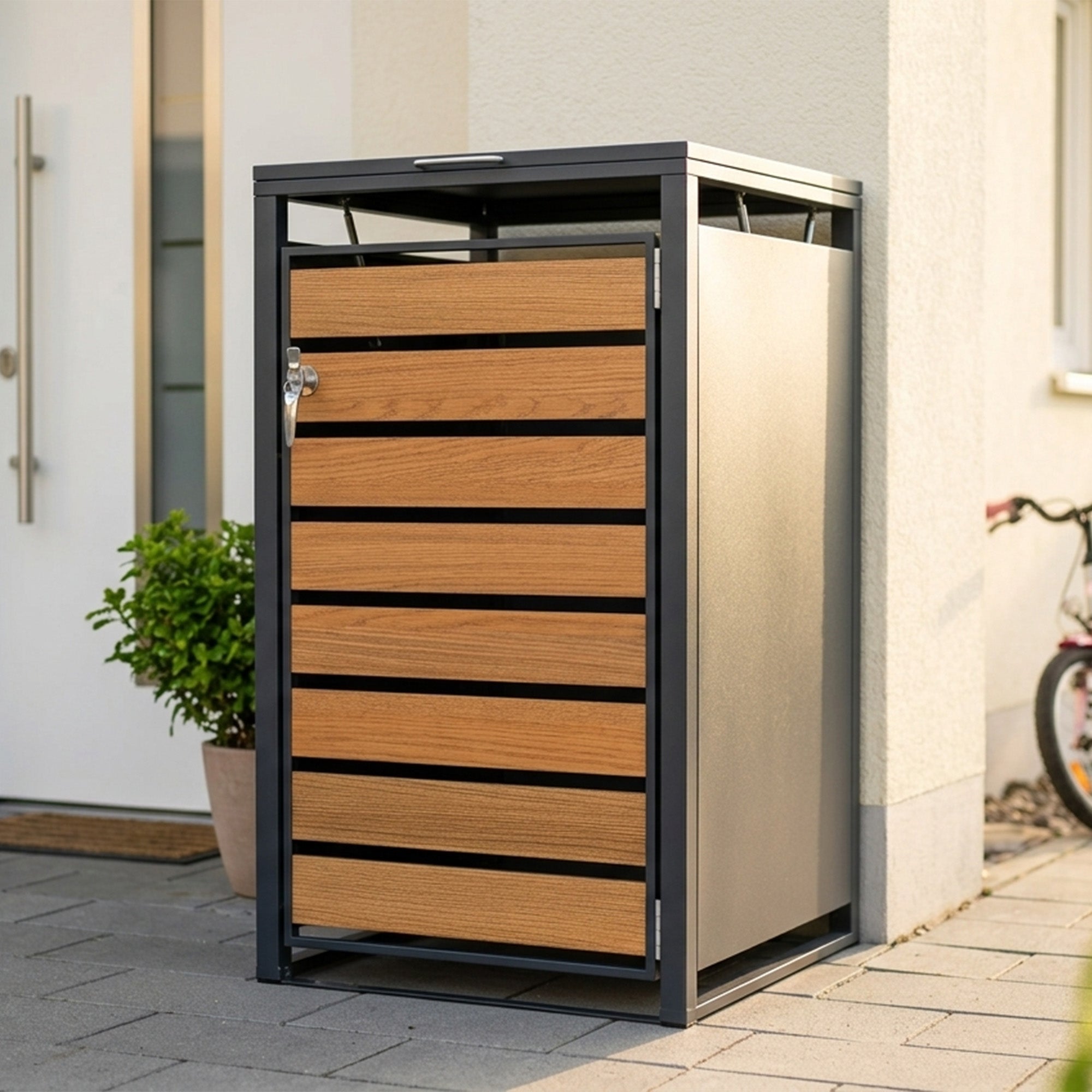Garlivo Azalee 1er Mülltonnenbox
