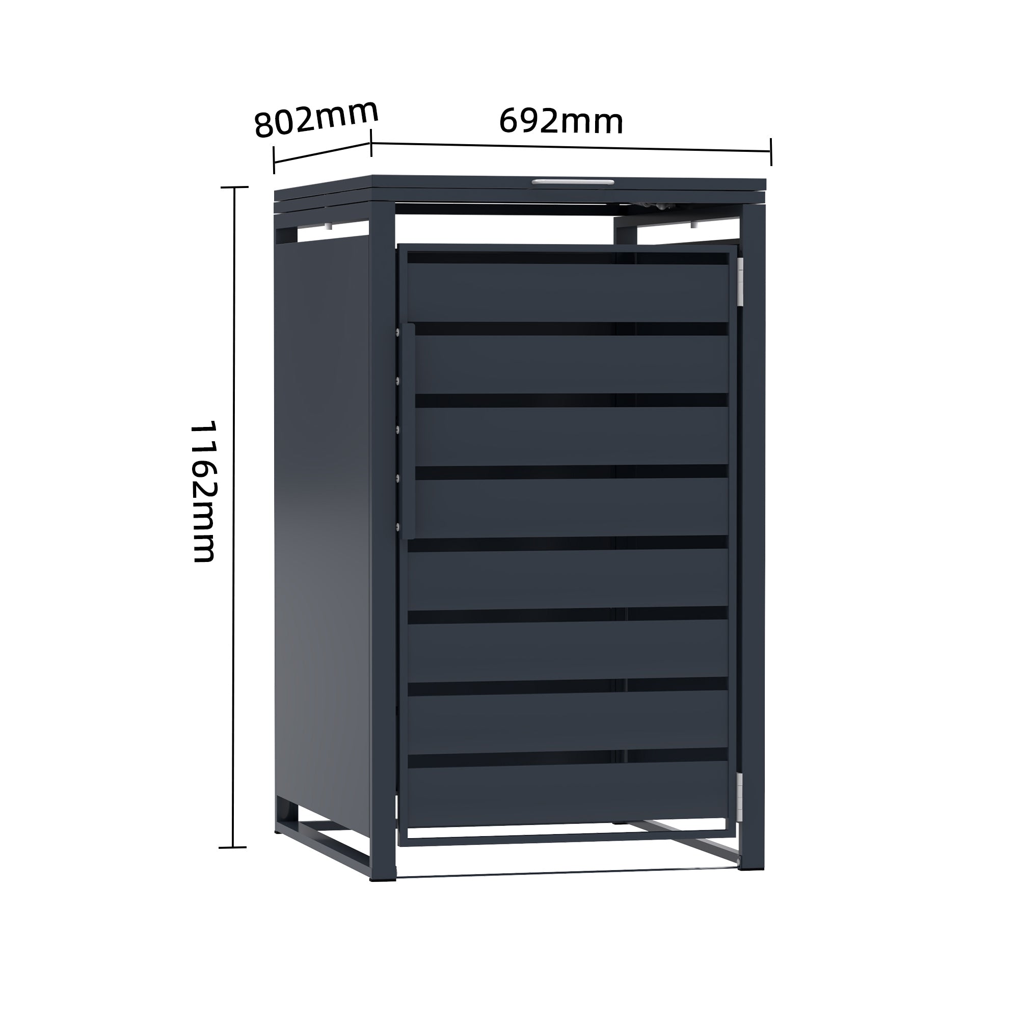Garlivo Thymian 1er Mülltonnenbox